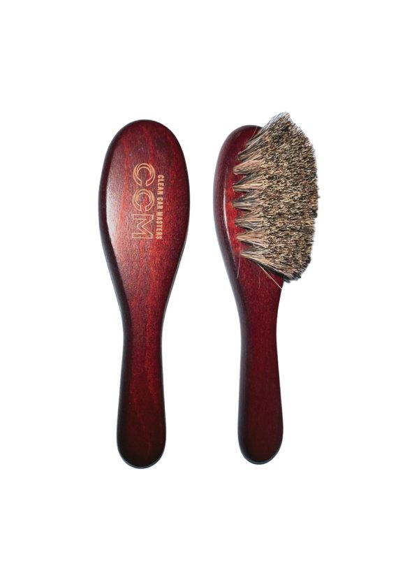 Leather brush